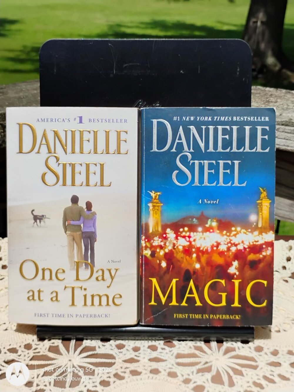 Danielle Steel novels lot of 2 paperback Magic 2017 and One Day at A Time 2009